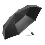 Automatic Folding Umbrella + Colorful Interior Canopy // UPF 50+ // 39"⌀ // Black
