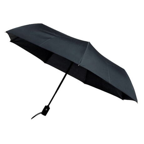 Compact Automatic Folding Umbrella // 39"Ø // Black