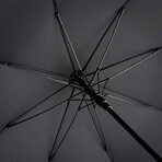 Medium Automatic Windproof Walking Umbrella // 45"Ø // Black