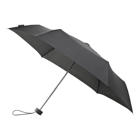 Compact Windproof Folding Umbrella // 35"Ø // Black