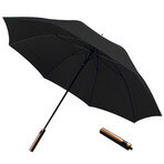Automatic Walking Umbrella // 48"⌀ // Black + Gold