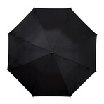 Wind-Resistant Automatic Golf Umbrella // 47"Ø // Black