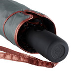 Windproof Automatic Folding Umbrella // 39"Ø // Gray + Double Copper Cloth