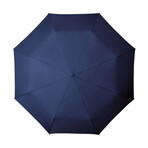 MiniMax Manual Windproof Folding Umbrella // 39"Ø (Navy Blue)