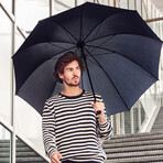 Wind-Resistant Automatic Golf Umbrella // 47"Ø // Black