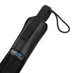 Lightweight Windproof Umbrella + Shoulder Strap // 39"Ø (Black)