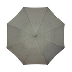 Windproof Golf Umbrella + Wooden Handle // 47"Ø (Blue-Gray)