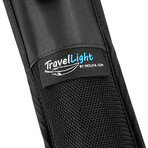 Lightweight Windproof Umbrella + Shoulder Strap // 39"Ø (Black)