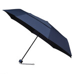 Windproof Folding Manual Umbrella // 39"Ø // Navy Blue