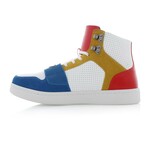 Cesario Lux Sneakers // White + Red + Blue (US: 10)