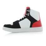 Cesario Lux Sneakers // White + Black + Red (US: 8)