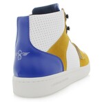 Cesario Lux Sneakers // White + Gold + Purple (US: 9.5)