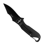 Carabiner Pocketknife (Black)