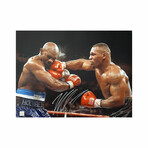 Mike Tyson // Punching Evander Holyfield Autographed