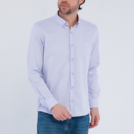 Button Down // Lilac (S)