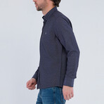 Carl Long Sleeve Button Up Shirt // Brown (M)