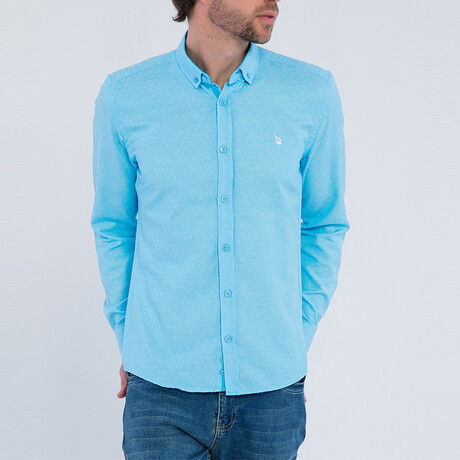 Button Down // Turquoise (S)