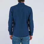 Button Down // Navy + Blue (S)