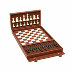 Bryson Backgammon and Chess Set (Black)