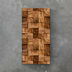 Natural Textures // 3d Wood Knots (48"H x 16"W x 0.5"D)