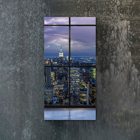 City Series // NYC Window (48"H x 16"W x 0.5"D)