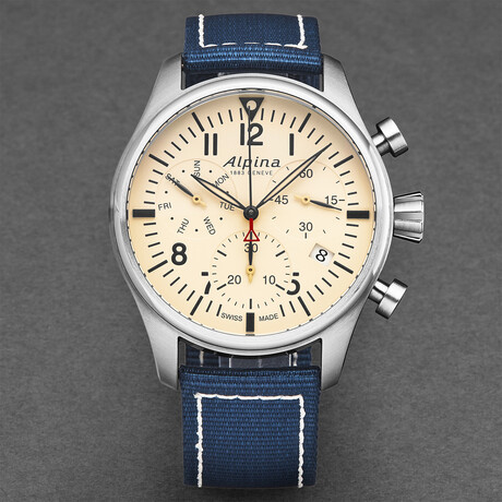 Alpina Startimer Pilot Quartz //  AL-950LBBB4FBAE6 // Store Display