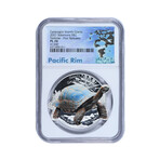 2021 Solomon Islands $2 Silver Galapagos Tortoise // NGC Certified PL70 // Deluxe Collector's Pouch