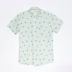 Addu Button-Up Shirt // Meadow Mist (L)