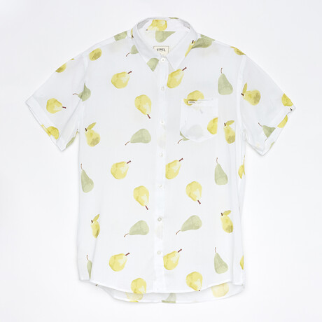 Pears Button-Up Shirt // Off White (S)