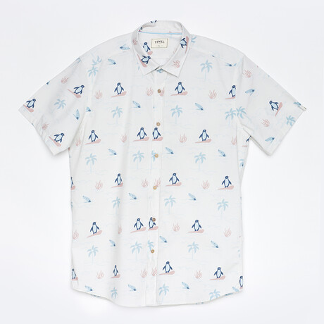 Honolulu Button-Up Shirt // Off White (S)