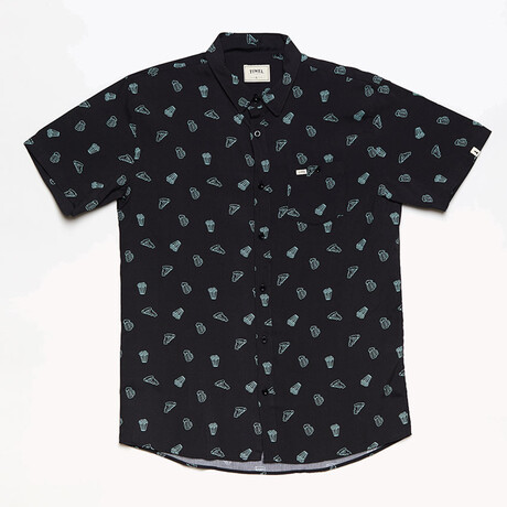 Weekend Button-Up Shirt // Pirate Black (S)