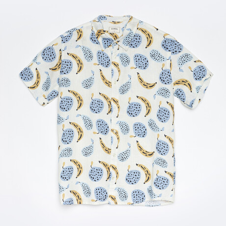 Calypso Button-Up Shirt // Off White (S)