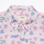 Recife Button-Up Shirt // Rose Water (XL)