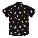 Passionfruit Button-Up Shirt // Pirate Black (XL)