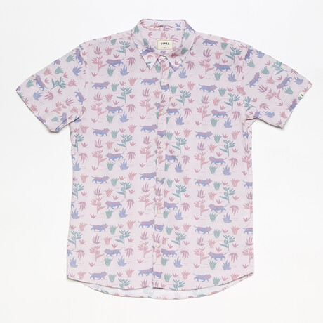 Recife Button-Up Shirt // Rose Water (S)