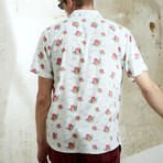 Flammy by Yanes Button-Up Shirt // Off White (S)