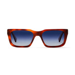 Men's Victoire Polarized Sunglasses // Cognac + Blue
