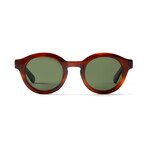 Men's Eden Polarized Sunglasses // Brown + Green