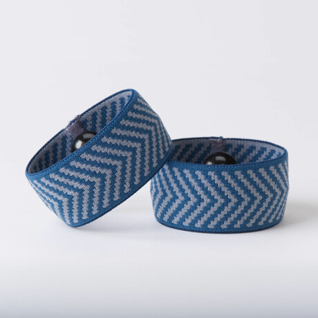Nausea Relief Bracelets // Hudson Duo (Small: 4.5" to 5.5")