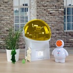 AstroFab MSLA 2KA 3D Printer + AstroResin 550G Bundle // Yellow Visor