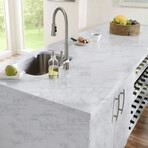 Protective Adhesive Marble Effect Vinyl (24"H x 24"L)