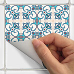 Azulejos Ludivina Tile Stickers // Set of 60 (24.5"H x 39"W Area)