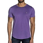 Lightning Bolt Men's T-Shirt // Purple (S)