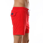 Swim Shorts // Red (2XL)