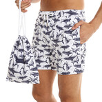 Swim Shorts // White Shark (XL)