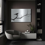 Bird Silhouette by Nathan Larson (12"H x 16"W x 0.13"D)