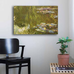 The Water Lily Pond (17.7"H x 27.5"W x  1.1"D)