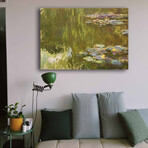 The Water Lily Pond (17.7"H x 27.5"W x  1.1"D)