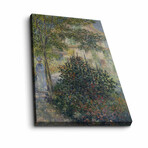 Camille Monet in the Garden at the House in Argenteuil (17.7"H x 27.5"W x  1.1"D)