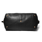 Morello Leather Duffle // Black